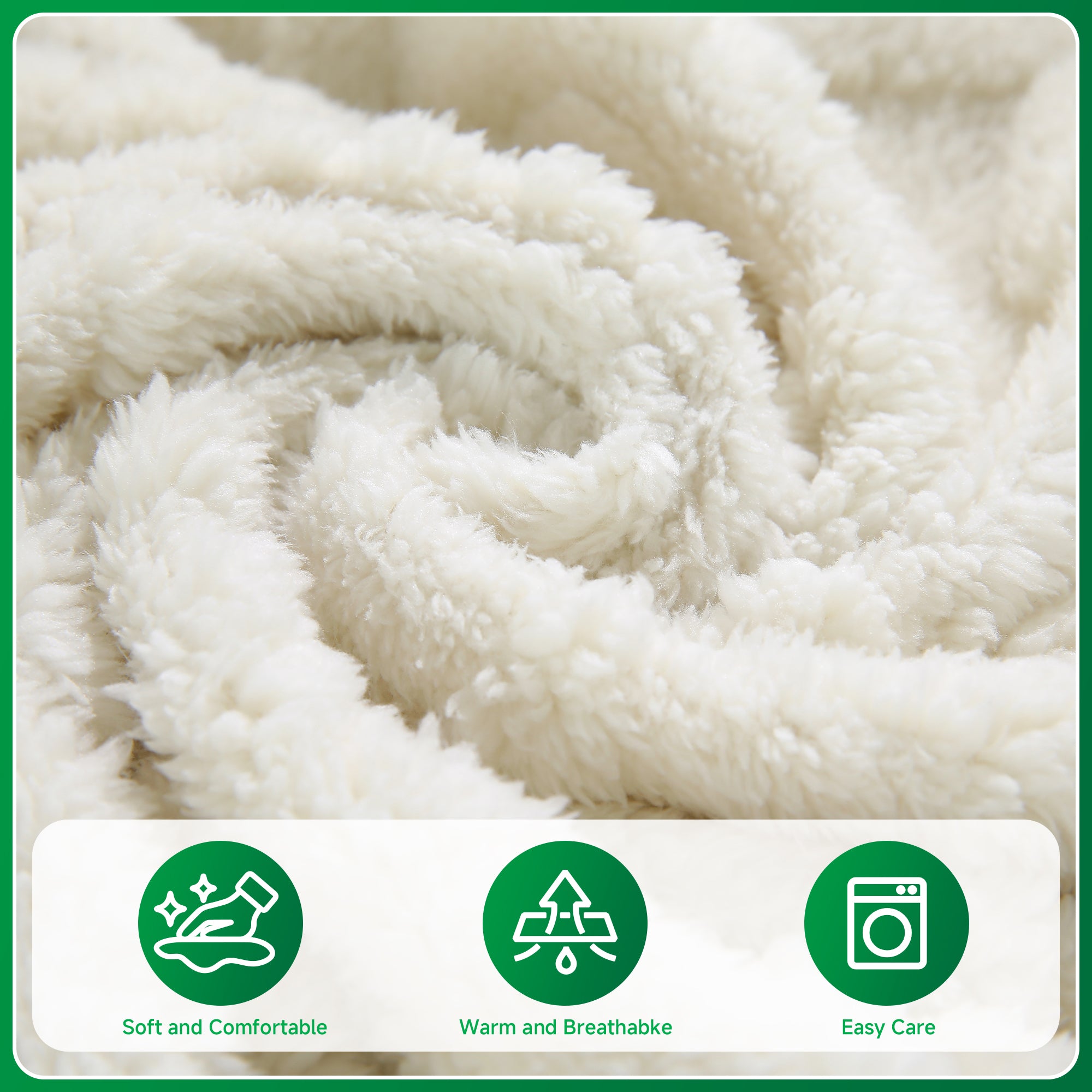 OHSIO Couch Cushion Covers, Super Soft Thicker Fleece Sofa Cover Stretch Sectional Sofa Slipcover Washable Pet Friendly Anti-Slip Stain Resistant Furniture Cover for Home